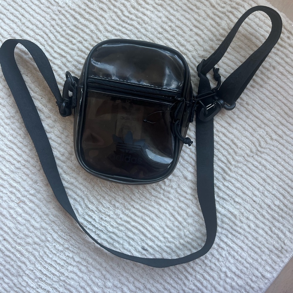Adidas transparent crossbody